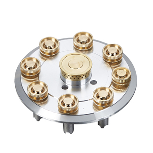 YANTT燃气灶配件九腔猛火文火火盖炉头煤气灶分火器纯铜火盖