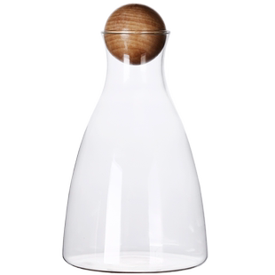 冷水壶玻璃耐高温凉水壶大容量茶壶家用凉水杯装水容器果汁壶扎壶