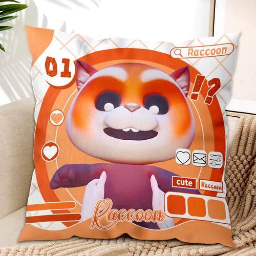 超自然行动组小熊猫抱枕可定制