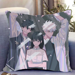 时光代理人四周年周边乔玲抱枕陆光二次元生日礼物vein双面可定制