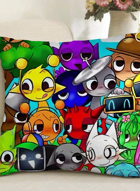 节奏盒子周边抱枕游戏周边动漫儿童靠枕办公室座椅车载护腰靠垫A