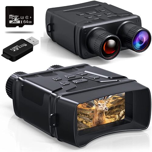 Binoculars Night Vision Device R6 850nm Infrared 1080P HD 5X