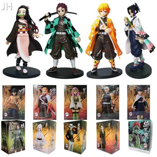 Anime Demon Slayer Figure Kamado Tanjirou Nezuko Action Figu