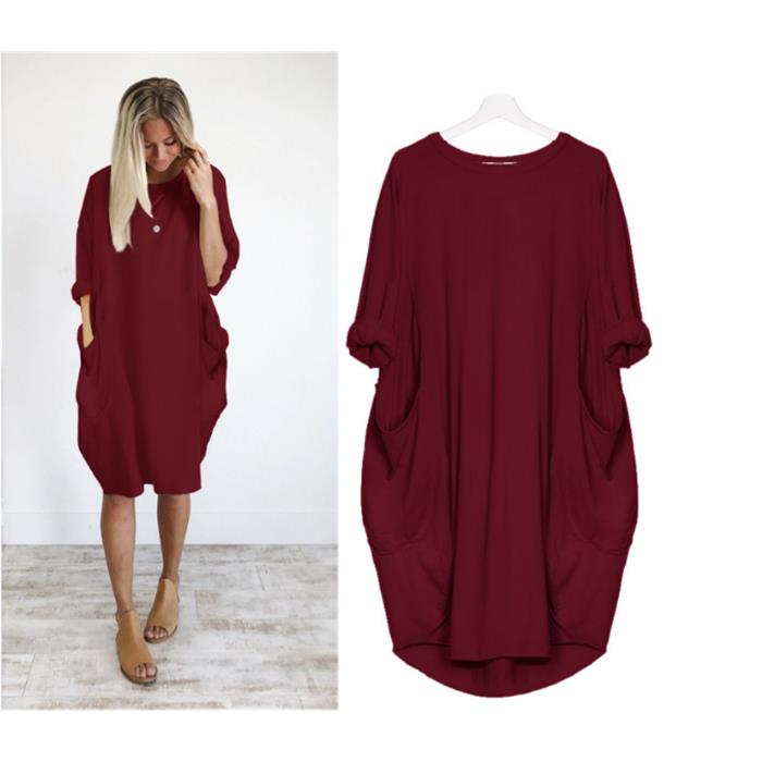 2019 summer dresses women clothes casual big size plus dress图片