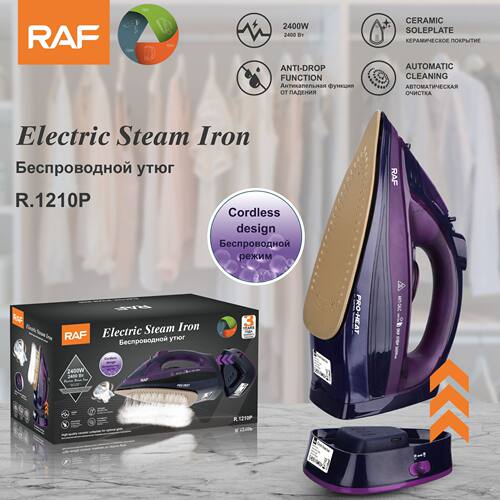 Cordless Electric Steam Iron Wireless Iron Cloth 蒸汽电熨斗