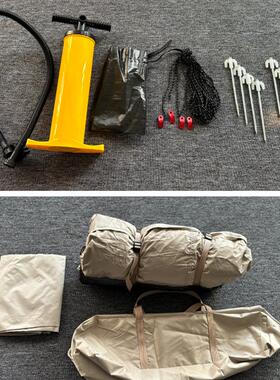 工直销四方帐充气篷涂银防厂晒户多外人大空间野营YL-125帐篷