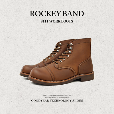 2025秋季女款深棕疯马头层牛皮靴