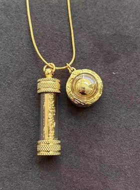 正品泰国原庙吸米星项链招财