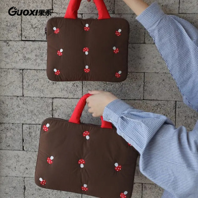 GUOXIins可爱刺绣蘑菇