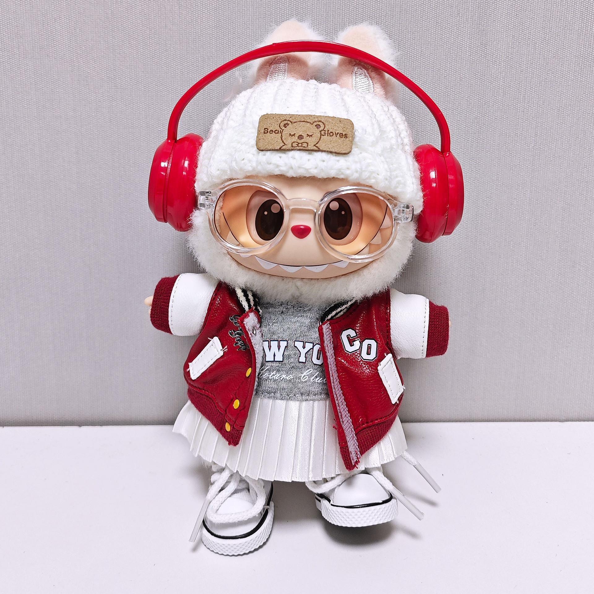 拉布布娃衣17cmlabubu衣服可乐