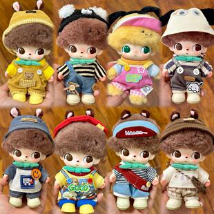 dimoo娃衣奇奇蒂蒂布鲁托搪胶背带裤套装泡泡玛特迪士尼衣服新款