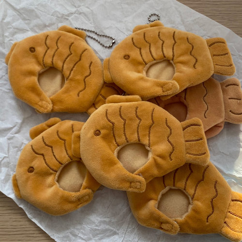 鲷鱼烧头套自嘲熊娃衣小海狸10cm