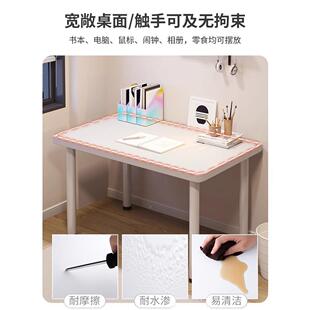 学生书桌用卧室化妆桌工屋作台简易出家租办字公桌 电脑桌台FDI式