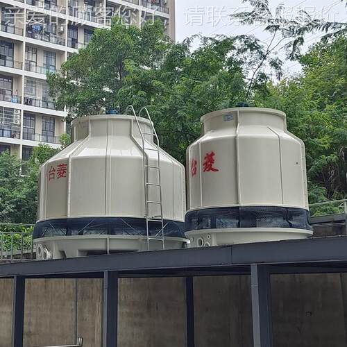 TL-20T缩0机辅助设备冷水水塔 现货冷却塔2T-225T 圆形逆流式压冷