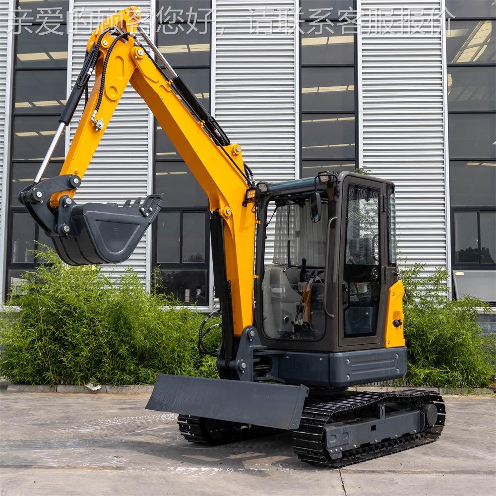 HT20履带工建筑全液压大程马力T35挖掘H机 隧道建设公路维修工土