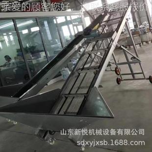 220V家用小型玉米棒输送机 双链条玉米上囤机 皮带式 玉米上棒机