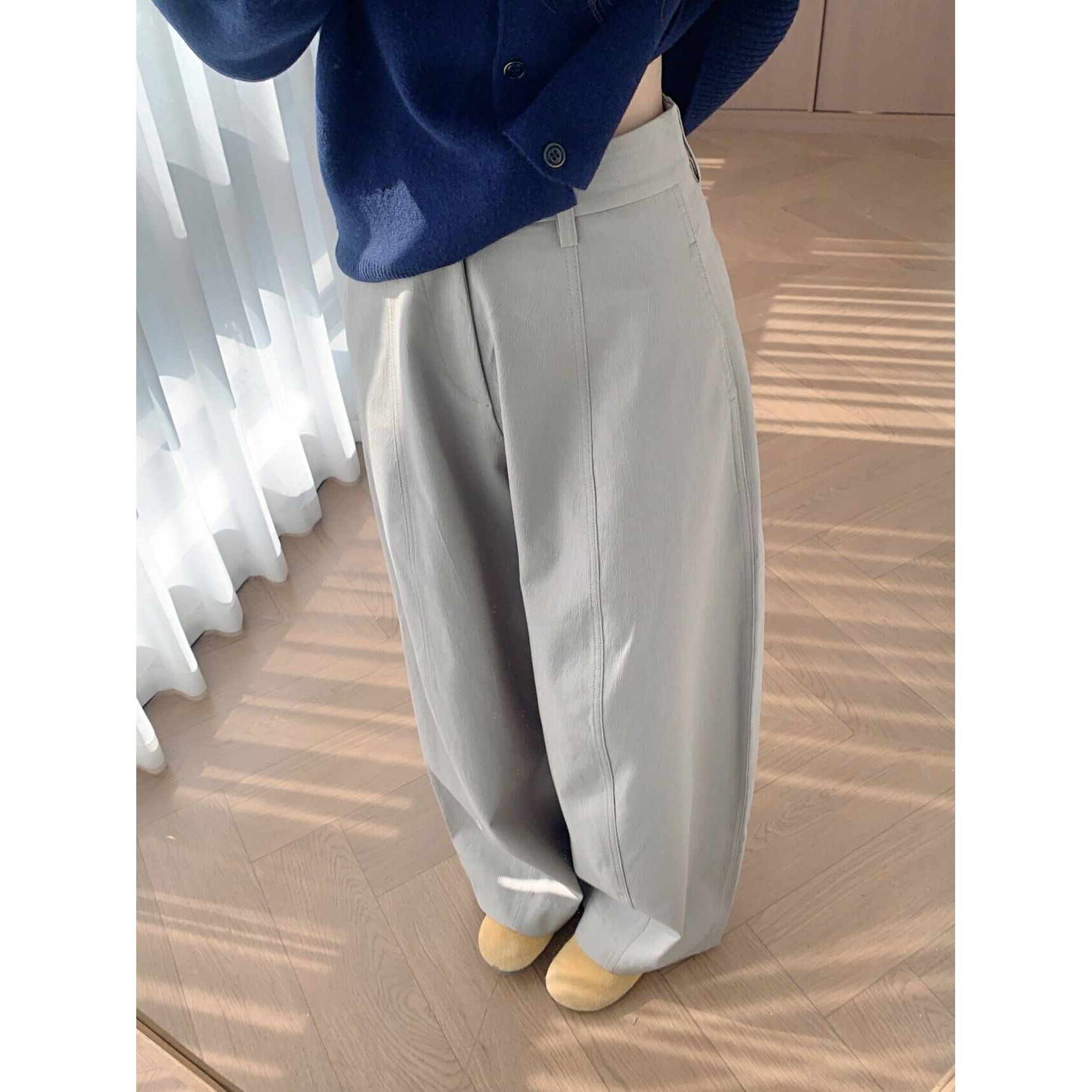 杨桃裤百搭休闲裤长裤女阔腿裤