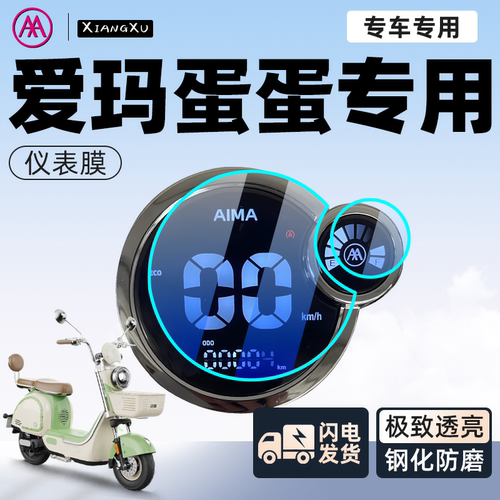 爱玛蛋蛋专用仪表膜高清裸感透视