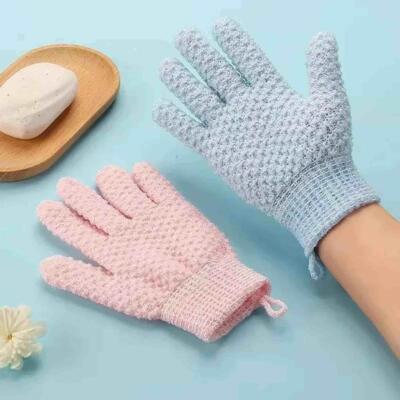 1Pcs Cleaning Bath Glove Shower Scrub Body Massage SPA Foam