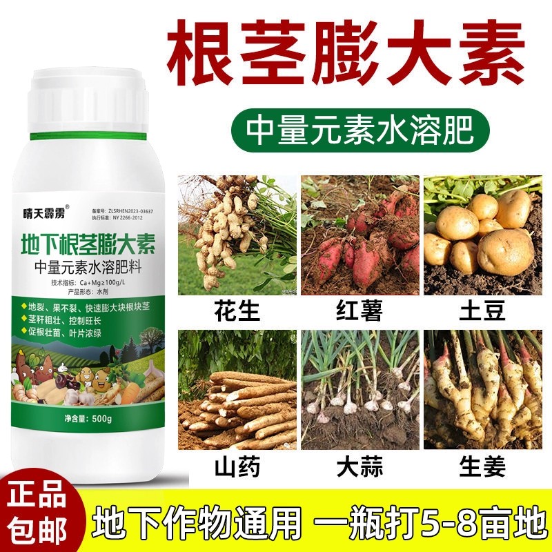 地下作物根茎膨大素膨大素