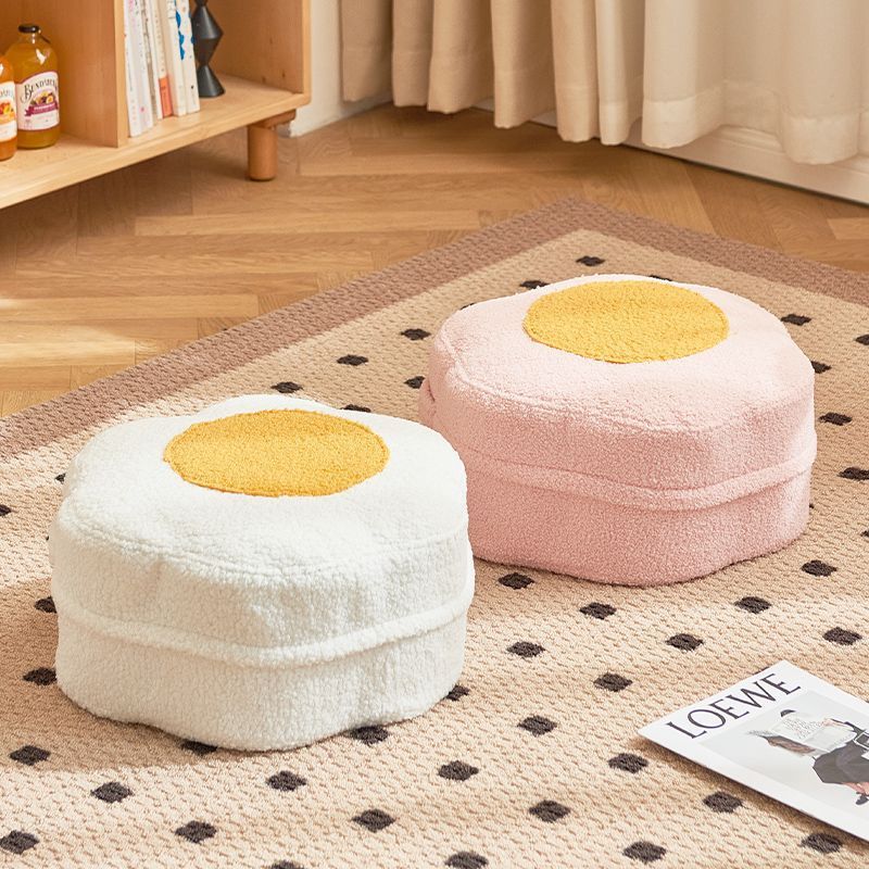 速发换鞋子门家口用可爱小凳凳沙发垫脚圆凳儿童坐墩客厅落地摆件