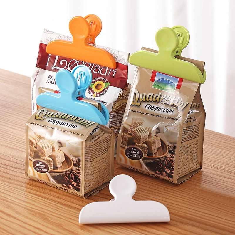 速发零食封口夹袋夹子厨房食物塑料袋保子薯夹密封器鲜片防潮神器