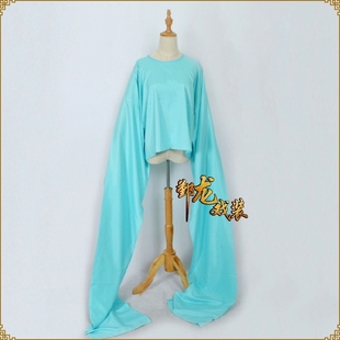 速发戏剧戏曲京小越剧梅黄戏戏迷小生剧旦花旦圆领练功专用水袖
