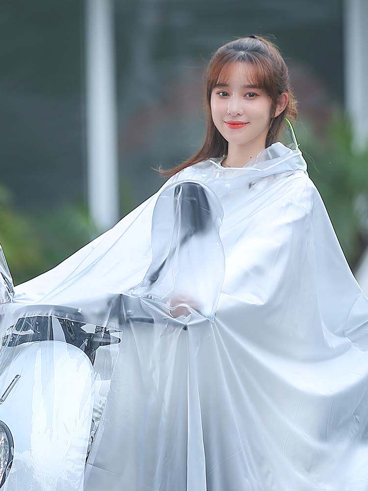 电动自行车雨衣女款单双人骑行电瓶摩托车男士专用防暴雨防飘雨披