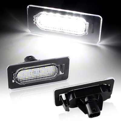 适用于雷诺拉古娜/梅甘娜/风景  Dacia Duster改装LED牌照灯白光