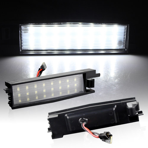 适用丰田RAV4老荣放Auris 12~14Spade Porte牌照灯 LED车牌灯白光