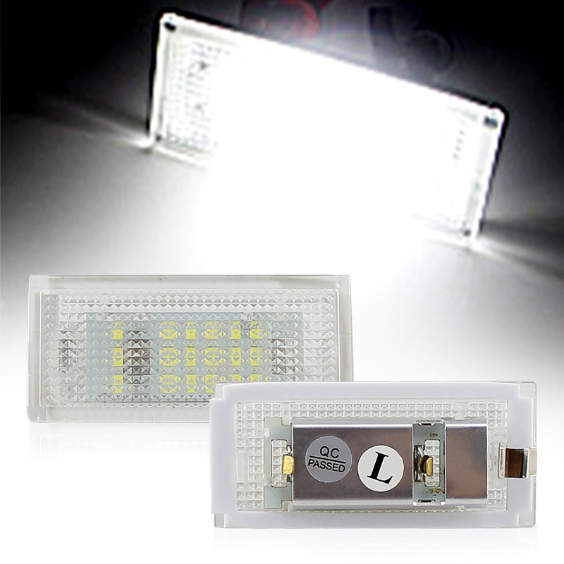 适用宝马3系E46 4D/2D 325i 328i 330 323M3 LED牌照灯后尾车牌灯
