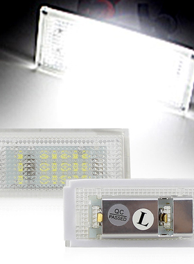 适用宝马3系E46 4D/2D 325i 328i 330 323M3 LED牌照灯后尾车牌灯