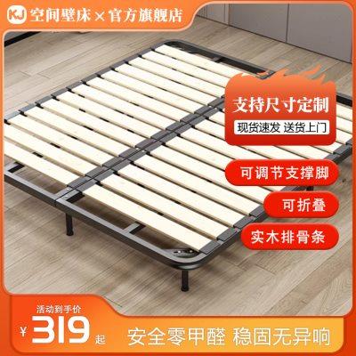 榻榻米专用排骨架床架子实木床板防潮加密静音折叠定制钢架儿童床