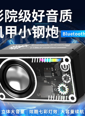 2025新款蓝牙音响高音质超重低音炮插卡迷你户外音箱大音量小音箱