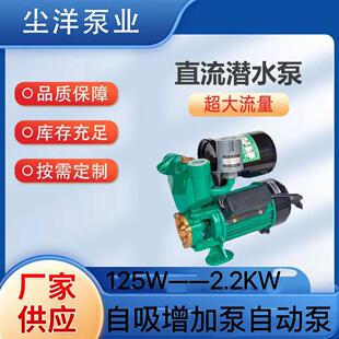 排污冷热水自吸泵全自动太阳能增压泵220V自来水管道加压抽水泵