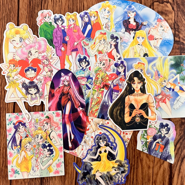 38包邮/原画美少女战士私服篇手帐贴纸相册日记本装饰拼贴贴画,文具电教/文化用品/商务用品,贴纸/立体贴纸,淘宝优惠券,粉丝福利购,淘宝优惠卷