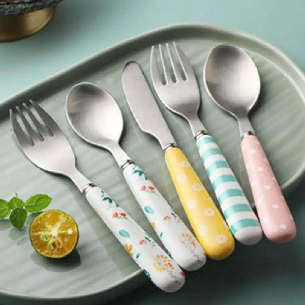 Cake Fruit Fork A Variety Of Color Optional Portable