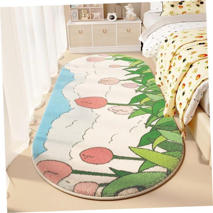 Carpet bedroom bedside blanket plush soft thick floor mat ﻿
