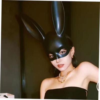 1Pc Halloween Laides Bunny Mask Party Bar Nightclub