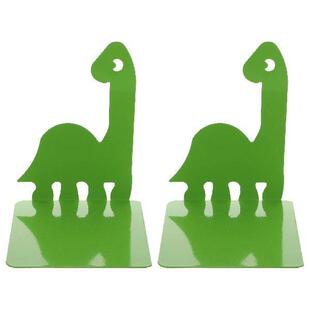 Dinosaur Metal Bookend Bookends Stopper Desktop Bookshelf