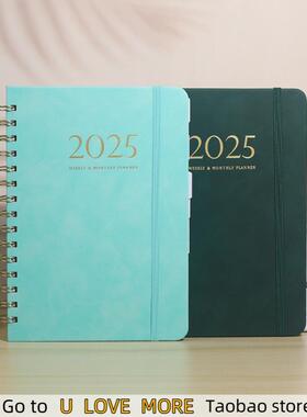 PLANNER 2026 Agenda Portable Weekly Monthly Notebook Agenda