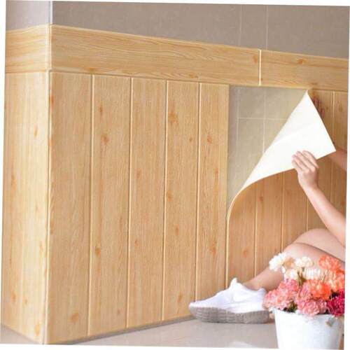 3D Brick Wall Stickers Wallpaper Decor Foam Waterproor墙纸