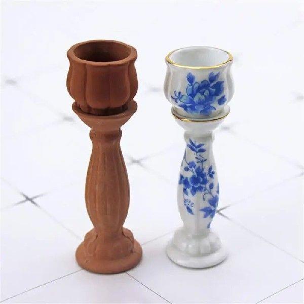 Vase Model Gifts Flowerpot Roman Style Column 60mm