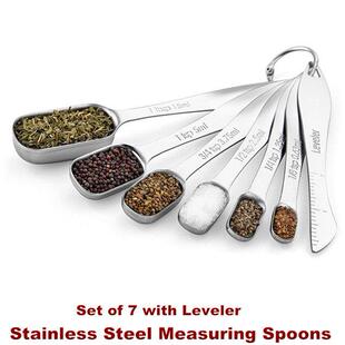 Measuring Spoons Set Teaspoon Tablespoon Baking & Cooking