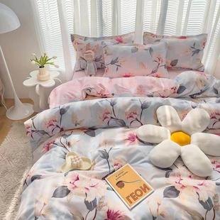 bed sheet cover bedsheet sets duvet set blanket 4pc quilt