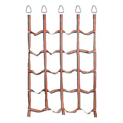 Outdoor Children Climbing Net Rainbow Ribbon Net Physical