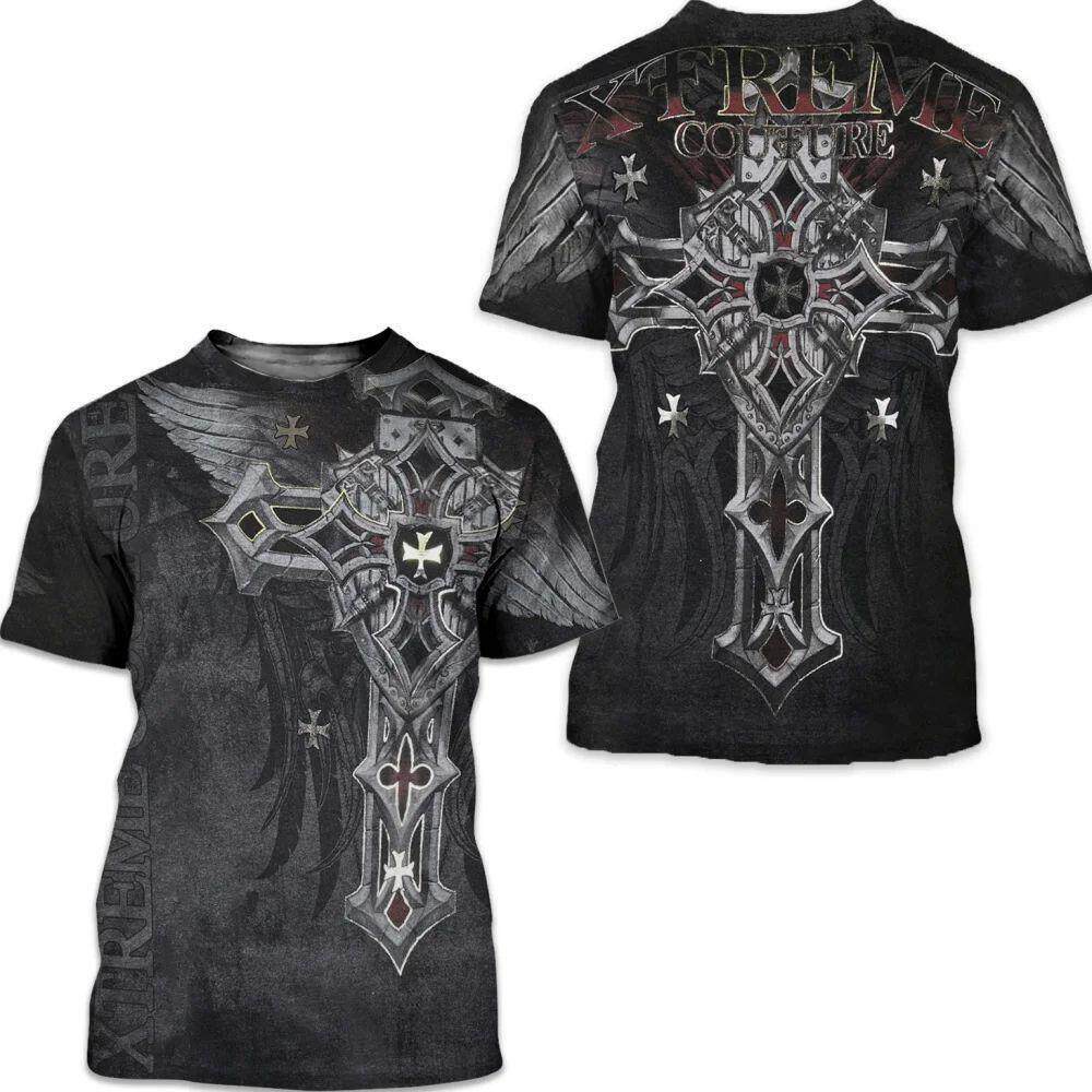 Archaic By Affliction Colisson Men'S T-Shirt 3D Graphic