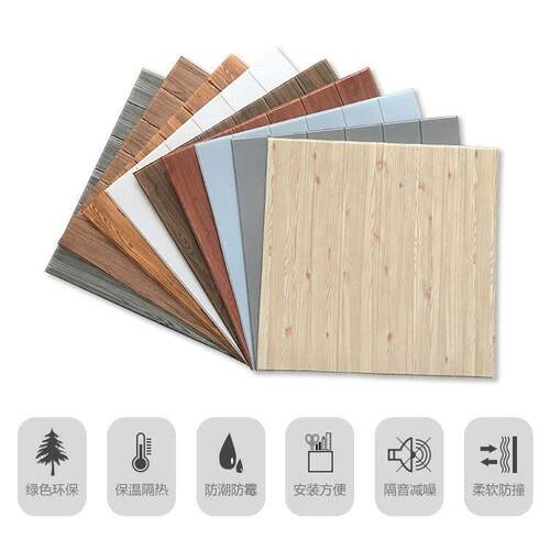 Wood-like wall paper self-adhesive 3d wall wallpaper