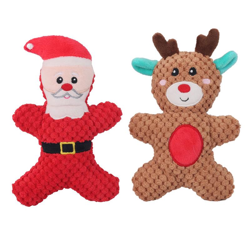 Plush Pet Christmas Dog Toys for Large Small Dogs Pet Produc