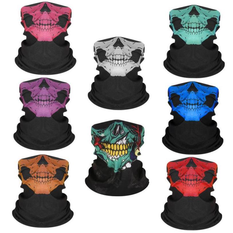 Halloween Magic Headscarf Riding mask Versatile face towel
